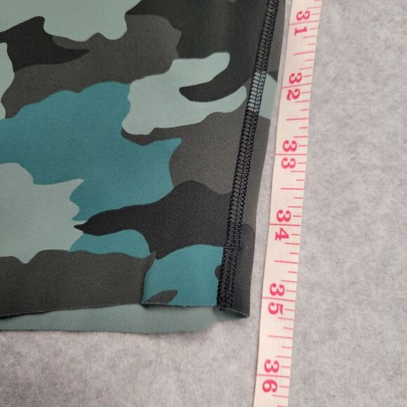 Lululemon Base Pace High-Rise Running Tight 25" Camo Tidewater Teal Size 18 Yoga - Picture 6 of 14